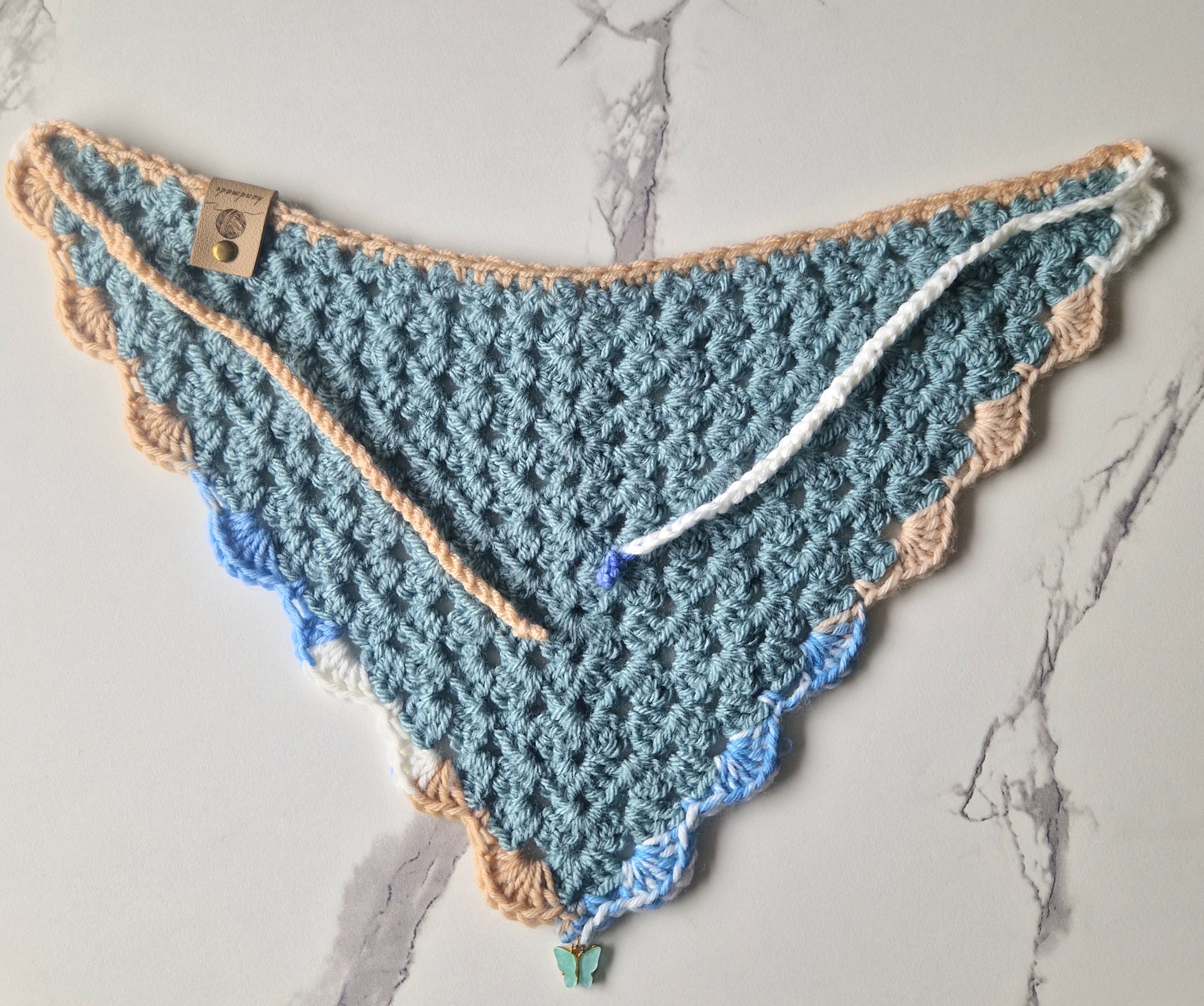 90's Inspired Crochet Bandanas Small