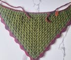 90's Inspired Crochet Bandana Large