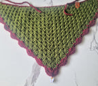 90's Inspired Crochet Bandana Large