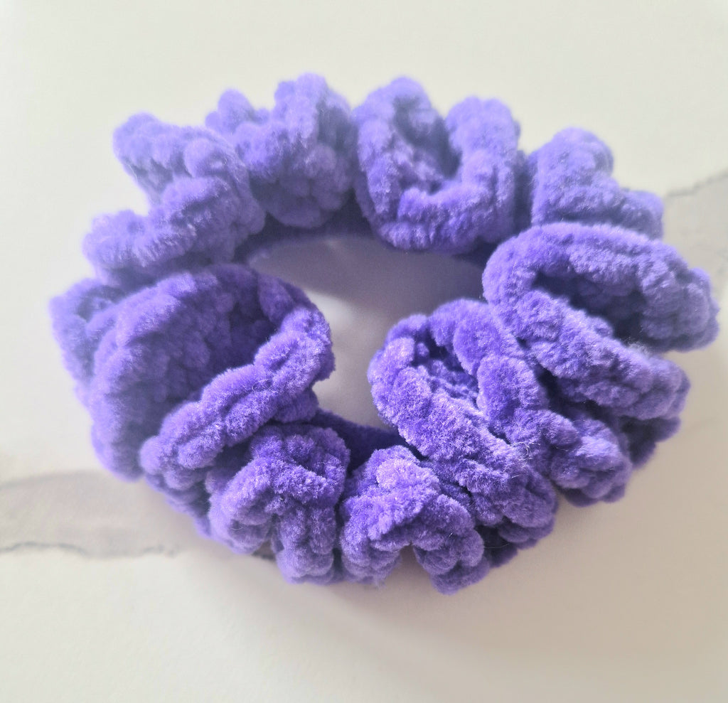 Imperfect But Perfect Crochet Scrunchie