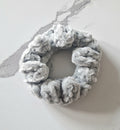 Fluffy Crochet Scrunchie Green
