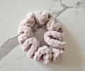 Fluffy Crochet Scrunchie Oat