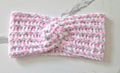 Colourful Pink Crochet Ear Warmers