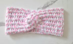 Colourful Pink Crochet Ear Warmers