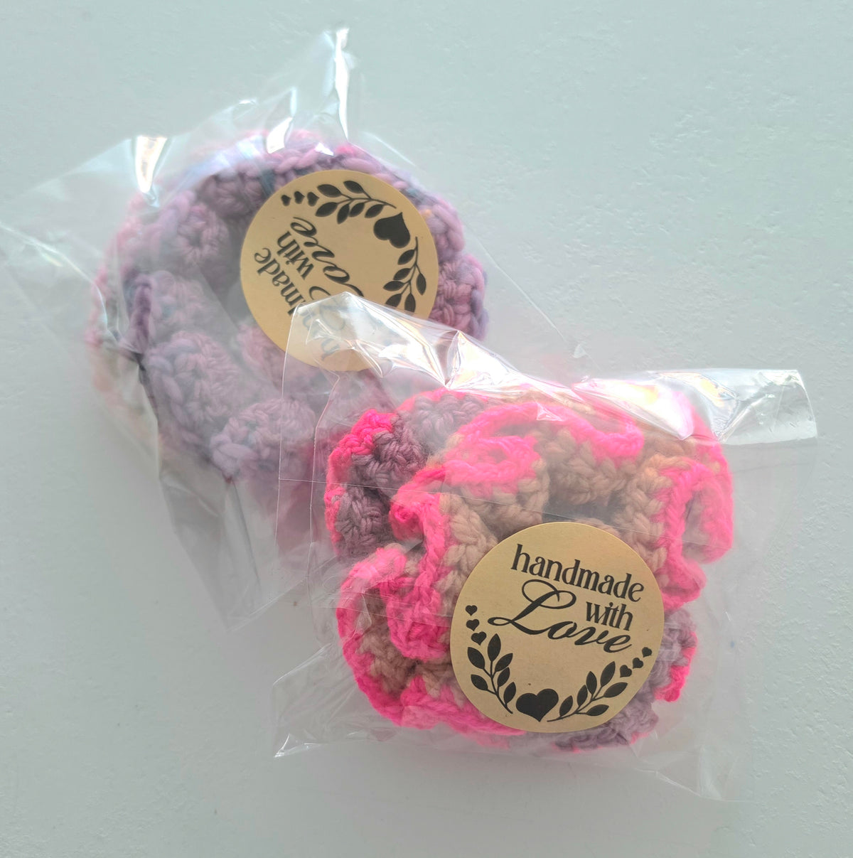 2 Pack mini scrunchies