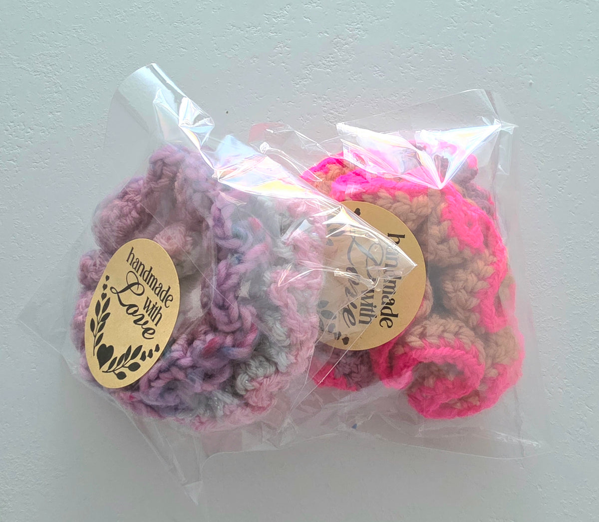 2 Pack mini scrunchies
