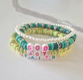 Colorful Beaded Stretch Bracelets Set
