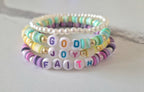 Colorful Beaded Stretch Bracelets Set