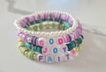 Colorful Beaded Stretch Bracelets Set