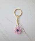 Cute Beaded Flower Keychain Small